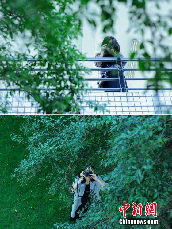 高校毕业生拍超feel闺蜜照 流淌淡淡离愁