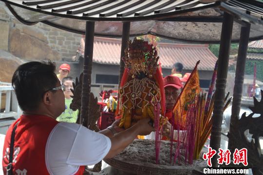 台湾八里大圣宫首次赴湄洲妈祖祖庙谒祖进香