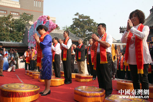 第七届中国·天津妈祖文化旅游节——天后宫大型传统祭拜活动现场