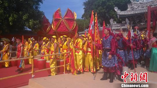 三千两岸信众福建东山祭关帝