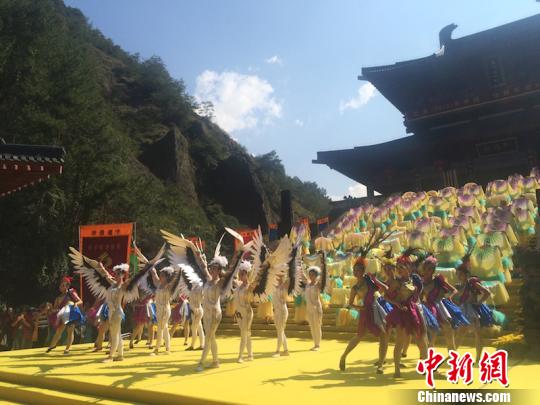 浙江缙云举行祭祀大典海内外华人共祭轩辕黄帝