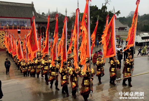 丙申年（2016）清明公祭轩辕黄帝典礼在陕西省黄陵县隆重举行。