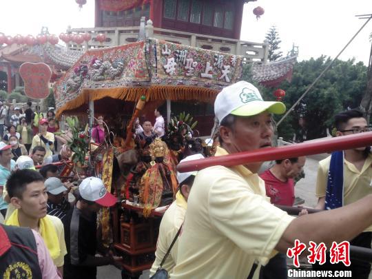 台湾新竹171名妈祖信众“妈祖故里”谒祖进香