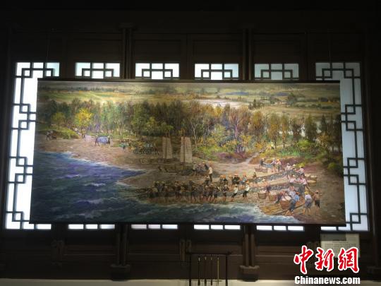 两位台湾知名艺术家油画瓷器作品在杭联合展出