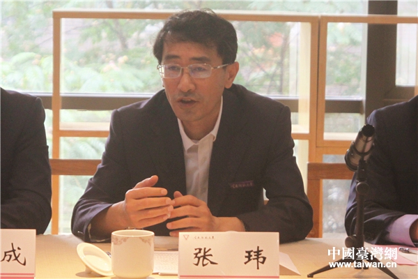 云南师范大学党委副书记张玮在座谈会上致辞