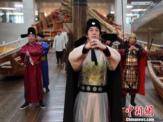 中国航海博物馆迎新情景剧《郑和下西洋》首演