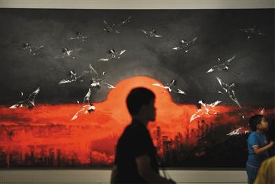 中国油画双年展举办 400幅作品还原艺术现场