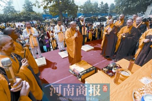 少林寺开设都市禅堂 释永信：提升都市人幸福指数