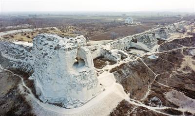 “匈奴故都”统万城考古遗址公园启建