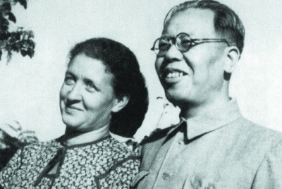 李立三和李莎在上世纪五十年代