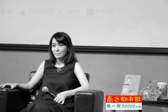 5月16日单向空间沙龙，颜歌现场照片。理想国供图