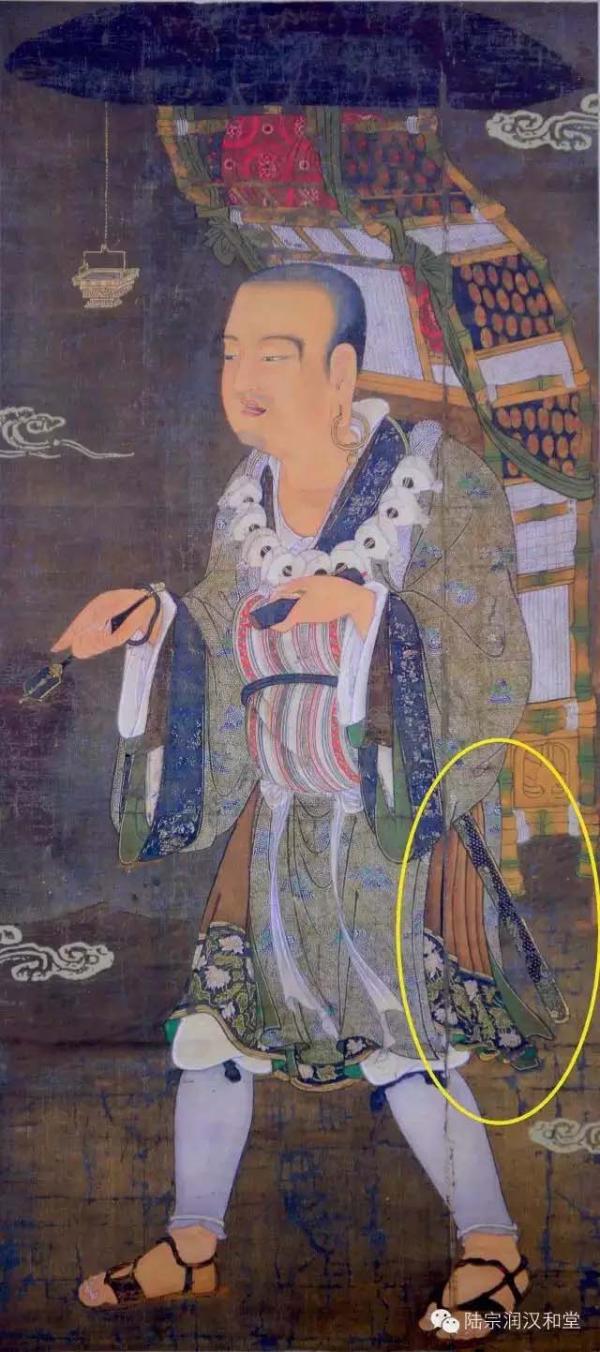 “玄奘法师像”，东京国立博物馆藏。