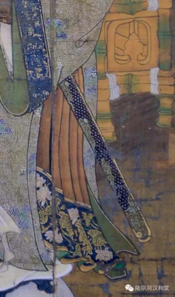 “玄奘法师像”（东京国立博物馆藏）局部