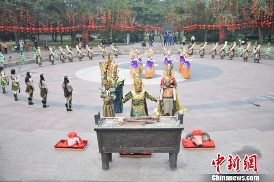 四川三星堆春节期间将举行大祭祀带领游客“重回古蜀”