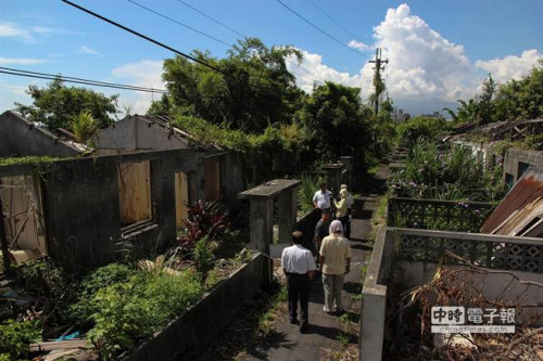 台湾一老眷村成废墟地方呼吁尽快拆除（图）