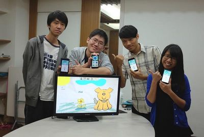台湾清华大学4位资工系学生组成PitA团队