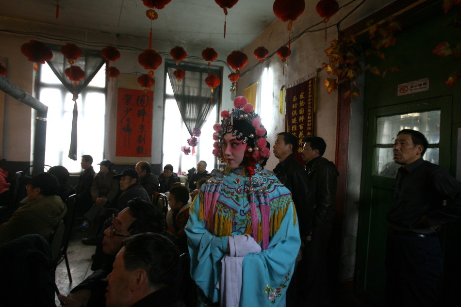 图片故事：老票友的京剧梦